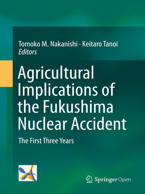 cover image of Agricultural Implications of the Fukushima Nuclear Accident